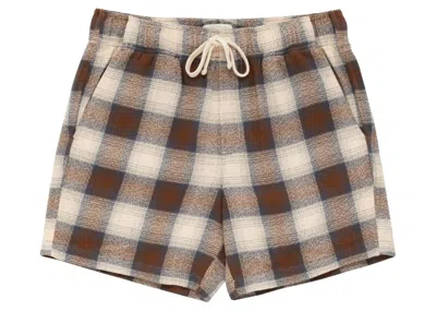 Pre-owned Aimé Leon Dore Men's Aime Leon Dore Drawstring Short In Plaid In Multi