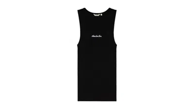 Pre-owned Aimé Leon Dore Men's Aime Leon Dore Embroidered Logo Tank Top In Black