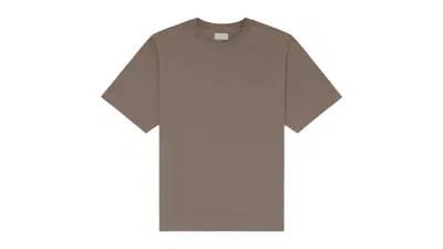 Pre-owned Aimé Leon Dore Men's Aime Leon Dore Embroidered Logo Tee Shirt In Taupe In Brown