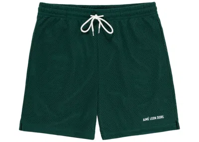 Pre-owned Aimé Leon Dore Men's Aime Leon Dore Gym Short In Green