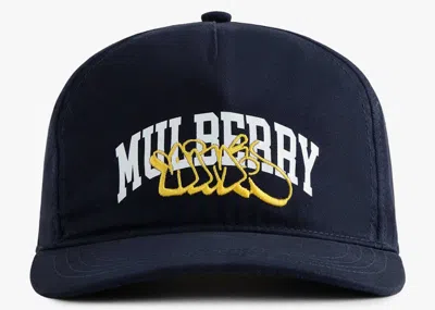 Pre-owned Aimé Leon Dore Men's Aime Leon Dore Mulberry Throwy Instore Exclusive Hat In Navy Blue