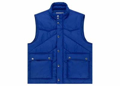 Pre-owned Aimé Leon Dore Men's Aime Leon Dore New Balance Filled Vest In Blue