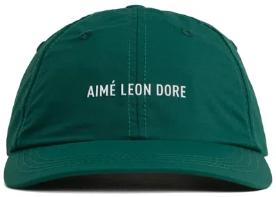 Pre-owned Aimé Leon Dore Men's Aime Leon Dore Nylon Sport Hat In Green
