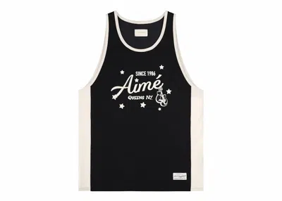 Pre-owned Aimé Leon Dore Men's Aime Leon Dore Sparring Tank Top In Jet Black