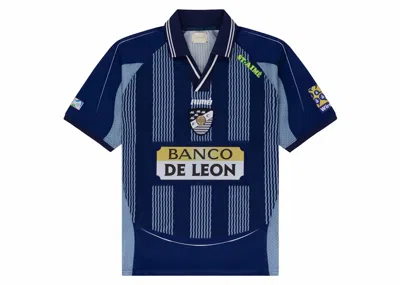 Pre-owned Aimé Leon Dore Men's Aime Leon Dore Team Leon Soccer Jersey In Blue