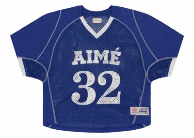 Pre-owned Aimé Leon Dore Men's Aime Leon Dore Team Practice Jersey In Blue