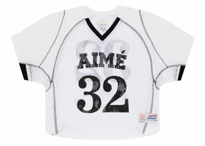 Pre-owned Aimé Leon Dore Men's Aime Leon Dore Team Practice Jersey In White