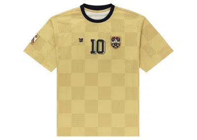 Pre-owned Aimé Leon Dore Men's Aime Leon Dore Team Soccer Jersey In Yellow