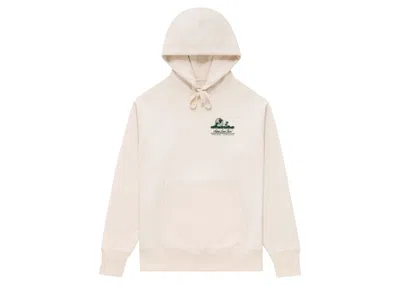 Pre-owned Aimé Leon Dore Men's Aime Leon Dore Unisphere Hoodie In Cream In White