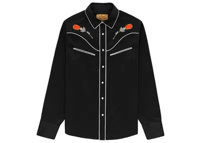 Pre-owned Aimé Leon Dore Men's Aime Leon Dore Western Shirt In Black
