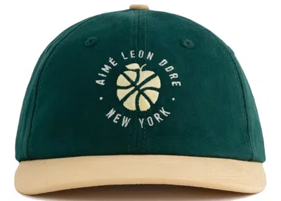 Pre-owned Aimé Leon Dore Men's Aime Leon Dore X New Balance Colorblock Hat In Green