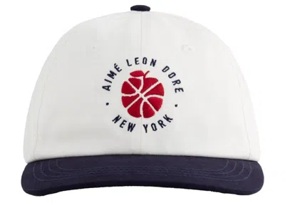 Pre-owned Aimé Leon Dore Men's Aime Leon Dore X New Balance Colorblock Hat In White