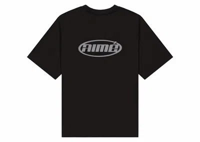 Pre-owned Aimé Leon Dore Men's Aime Leon Dore X New Balance Logo Tee Shirt In Black
