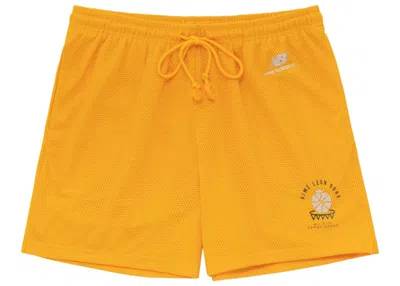 Pre-owned Aimé Leon Dore Men's Aime Leon Dore X New Balance Sonny League Gym Shorts In Yellow