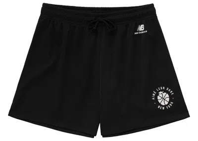 Pre-owned Aimé Leon Dore Men's Aime Leon Dore X New Balance Sonny Ny Gym Short In Black