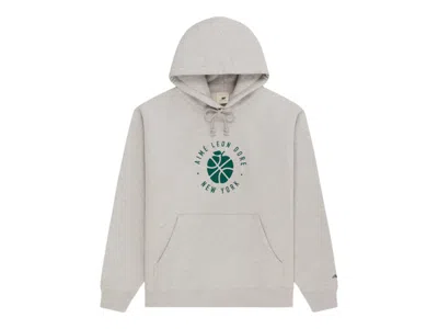 Pre-owned Aimé Leon Dore Men's Aime Leon Dore X New Balance Sonny Ny Hoodie (fw24) In Grey