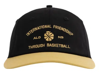 Pre-owned Aimé Leon Dore Men's Aime Leon Dore X New Balance Sonny Ny Iftb Hat In Black/gold In Multi