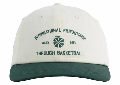 Pre-owned Aimé Leon Dore Men's Aime Leon Dore X New Balance Sonny Ny Lftb Hat In White/green