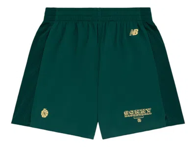 Pre-owned Aimé Leon Dore Men's Aime Leon Dore X New Balance Sonny Ny Performance Short In Green