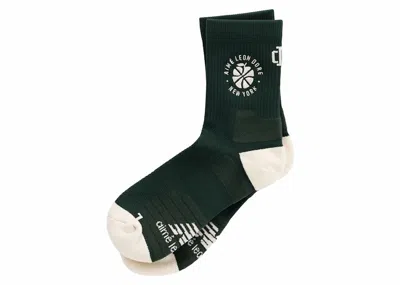 Pre-owned Aimé Leon Dore Men's Aime Leon Dore X New Balance Sonny Ny Performance Sock In Green