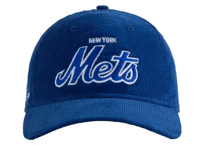 Pre-owned Aimé Leon Dore Men's Aime Leon Dore X New Era Mets Corduroy Hat In Blue