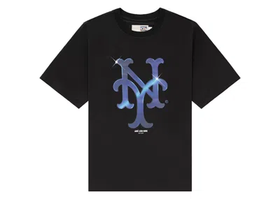 Pre-owned Aimé Leon Dore Men's Aime Leon Dore X New York Mets Logo Tee Shirt In Black