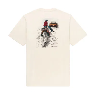 Pre-owned Aimé Leon Dore Men's Aime Leon Dore X Porsche 911sc Pappou Graphic T-shirt In Off White