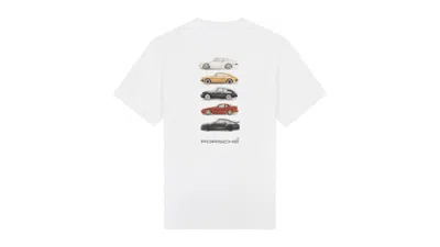 Pre-owned Aimé Leon Dore Men's Aime Leon Dore X Porsche Fleet Tee Shirt In White
