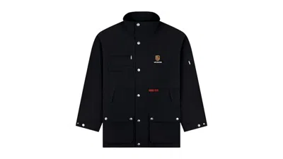 Pre-owned Aimé Leon Dore Men's Aime Leon Dore X Porsche Goretex Cabrio Jacket In Black