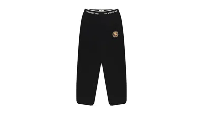 Pre-owned Aimé Leon Dore Men's Aime Leon Dore X Porsche Jacquard Logo Sweatpant In Black
