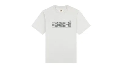 Pre-owned Aimé Leon Dore Men's Aime Leon Dore X Porsche Racing Tee Shirt In Grey In Gray
