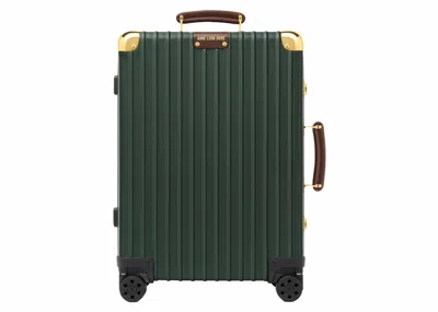 Pre-owned Aimé Leon Dore Men's Aime Leon Dore X Rimowa Classic Cabin In Green