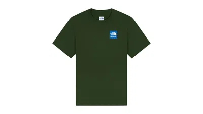 Pre-owned Aimé Leon Dore Men's Aime Leon Dore X The North Face Logo Tee Shirt In Kombu Green