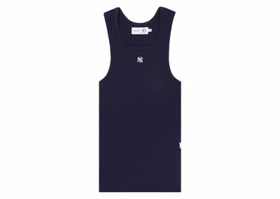 Pre-owned Aimé Leon Dore Men's Aime Leon Dore Yankees Tank Top In Navy Blue