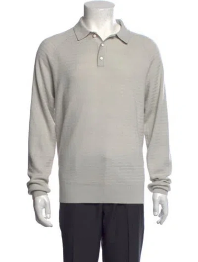 Pre-owned Aimé Leon Dore Merino Wool Patterned Shirt In Neutrals