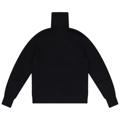 Pre-owned Aimé Leon Dore Merino Wool Turtleneck Sweater 'jet Black' | Men's Size Xs