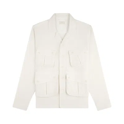 Pre-owned Aimé Leon Dore Mesh Jungle Shirt 'coconut Milk' | White | Men's Size Xxl