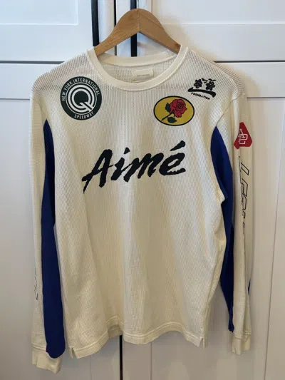 Pre-owned Aimé Leon Dore Mesh Moto Long Sleeve Jersey In Multi
