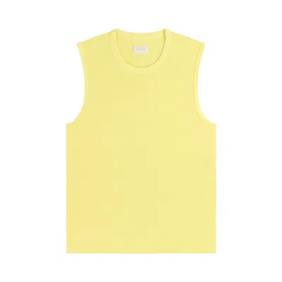 Pre-owned Aimé Leon Dore Mesh Muscle Tank 'citron' | Yellow | Men's Size S