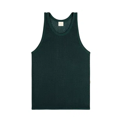 Pre-owned Aimé Leon Dore Mesh Tank Top 'pine Grove' | Green | Men's Size Xxl