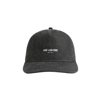 Pre-owned Aimé Leon Dore Micro Logo Hat 'jet Black' | Men's Size Onesize