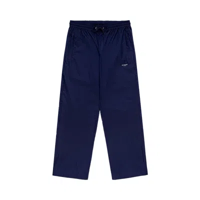 Pre-owned Aimé Leon Dore Micro Logo Nylon Pant 'evening Blue' | Men's Size L