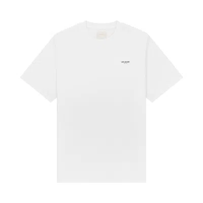 Pre-owned Aimé Leon Dore Micro Logo Tee 'bright White' | Men's Size L