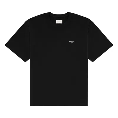 Pre-owned Aimé Leon Dore Micro Logo Tee 'jet Black' | Men's Size S