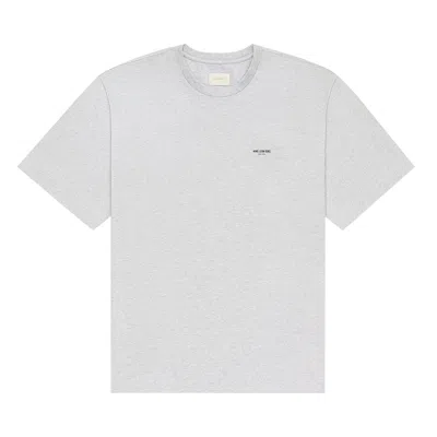 Pre-owned Aimé Leon Dore Micro Logo Tee 'silver Mix' | Men's Size Xl