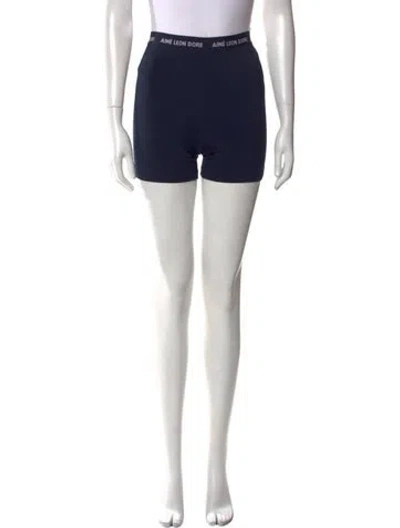 Pre-owned Aimé Leon Dore Mini Shorts In Black