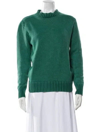 Pre-owned Aimé Leon Dore Mock Neck Sweater In Green