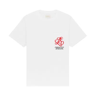 Pre-owned Aimé Leon Dore Monogram Pocket Tee 'bright White' | Men's Size Xl