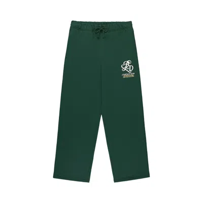 Pre-owned Aimé Leon Dore Monogram Sweatpants 'pine Grove' | Green | Men's Size S