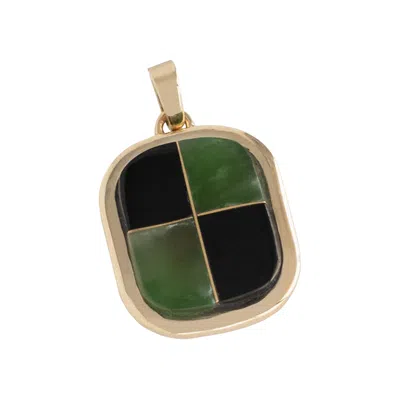 Pre-owned Aimé Leon Dore Mosaic Pendant 'jade' | Green | Men's Size Onesize